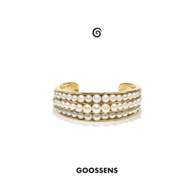 Goossens复古巴洛克珍珠手镯