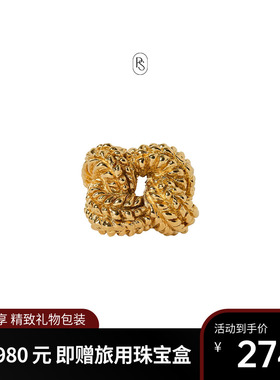 Paola Sighinolfi巴塞罗那品牌Knot结绳戒指 复古设计感开口戒指