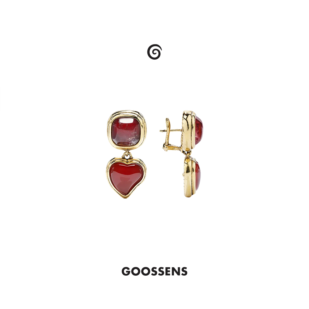 Goossens宝石耳环优雅设计