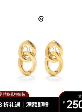 Goossens法国品牌Lhassa环型耳夹 高级感时尚轻奢小众耳环