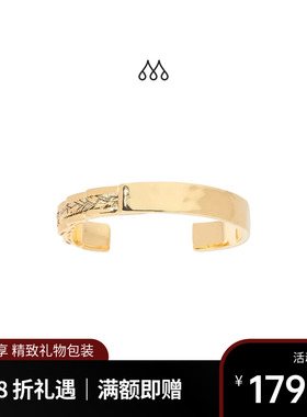 Aurelie Bidermann法国品牌Kilda原创设计轻奢质感金手镯