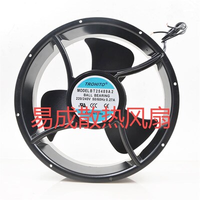 TROHITO 25489 BT25489A2 220V-240V 0.27A 大风量 轴流 风机风扇