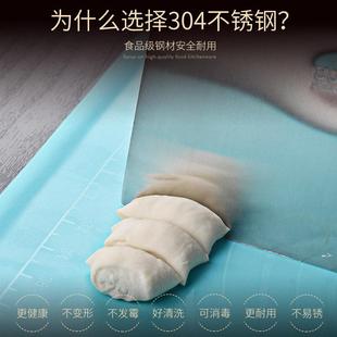 304不锈钢切面刀具家用蛋糕奶油肠粉刮刀刮板刮片面团切割刀烘焙