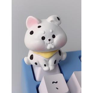 十二生肖个性 饰可爱 键帽机械键盘单个十字轴女生卡通动漫创意装