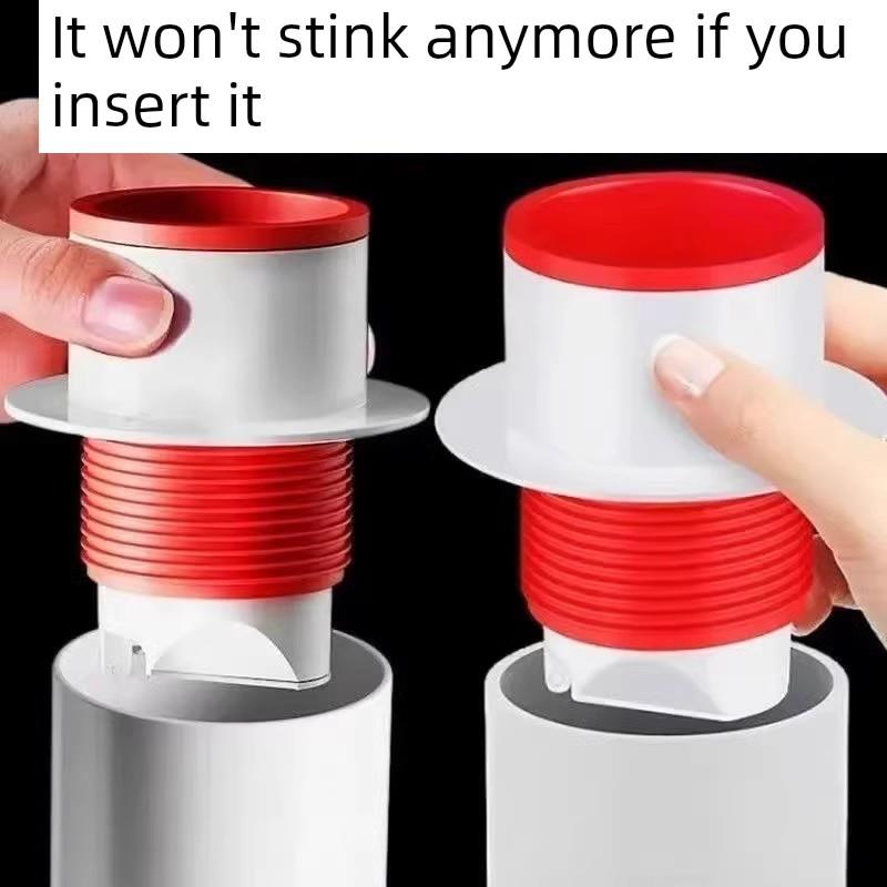 防回流气味密封塞环地漏厨房水槽止回阀排水下水管道密封盖堵塞工