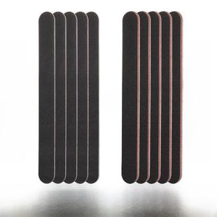 指甲打磨工具指甲挫修甲砂条磨指甲 搓条黑色锉条甲面打磨美甲锉