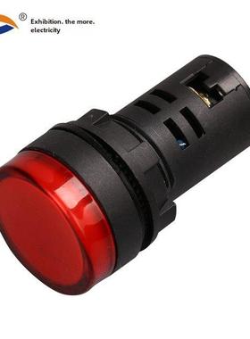 Led指示灯交通灯高亮度小工作Ad16-22Ds Ac/Dc24V/Ac380V