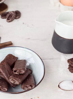 法国进口牛奶巧克力薄脆饼干Milk Chocolate Crispy Biscuits