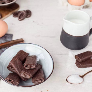 法国进口牛奶巧克力薄脆饼干Milk Chocolate Crispy Biscuits