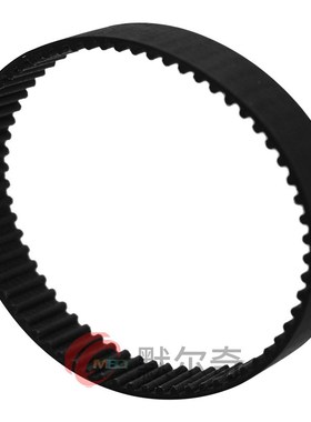 黑色橡胶同步皮带 2GT276/278/280/282/284/286环形闭口 宽6/10mm