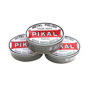 日本PIKAL CARE金属擦亮膏机车划痕修复玉石抛光模具不锈钢抛光亮