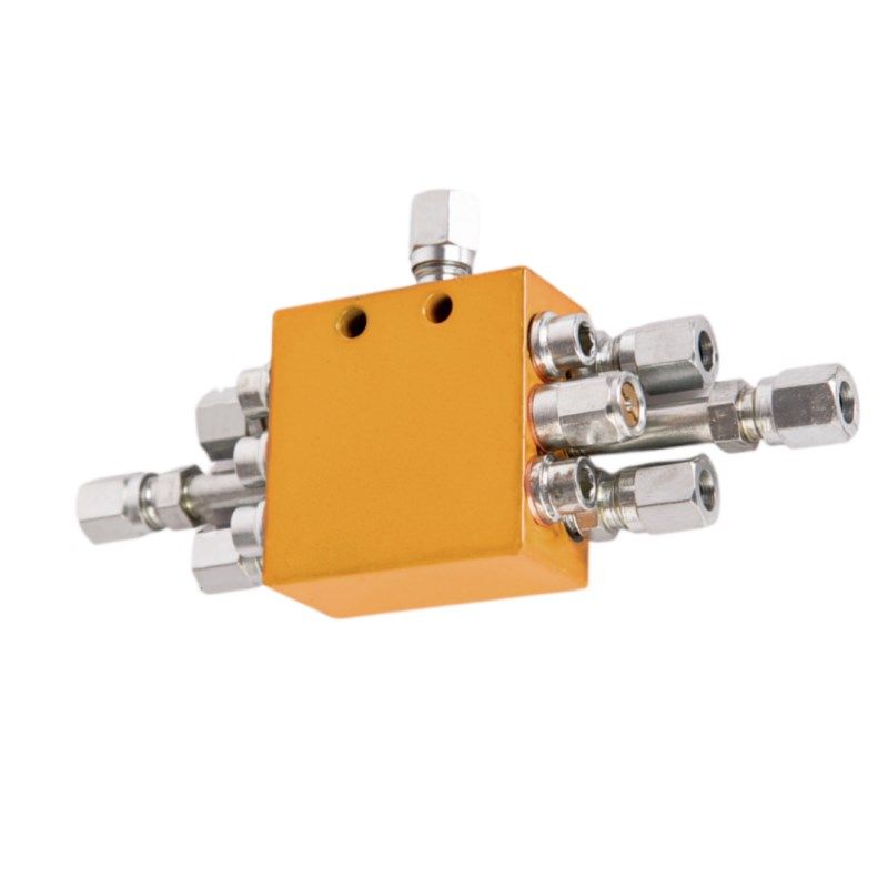 SSV分配器泵车摊铺机阀块三一中联黄油分配器油脂分配阀递进式JPQ