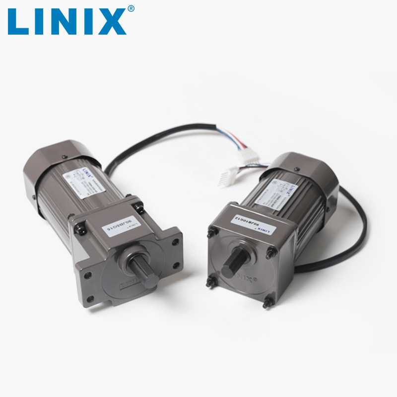 140W交流减速电机LINIX联宜220V变速YN100JB30G50齿轮箱6GU调速10