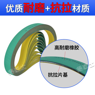 尼龙黄绿片基带  机械输送皮带平皮带传动带耐磨传送带工业平皮带