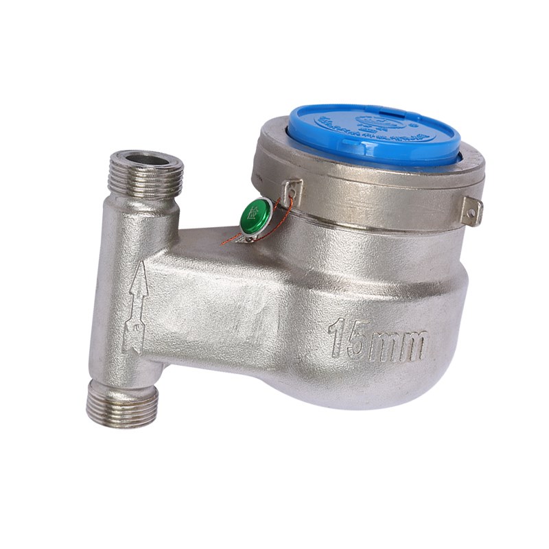 304不锈钢立式水表丝扣口旋翼湿式耐腐蚀酸碱防冻爆水表