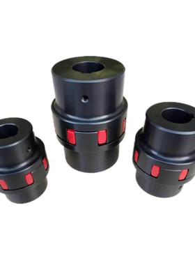 XL1234567型星型梅花弹性联轴器45#圆钢GR大扭矩水泵连轴器GS爪式