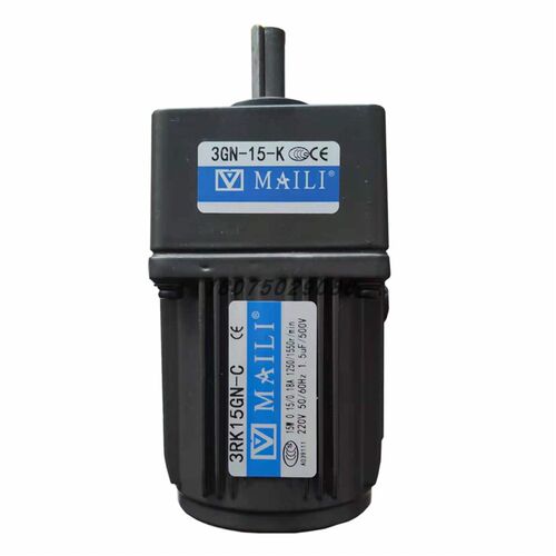 MAILI迈力减速电机6/15/25/40/60/90/120/180/200W齿轮箱减速机