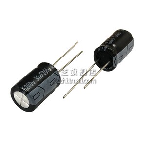 200v33uF铝电解电容器体积10*17电子元件直插铝电容器33微法200伏