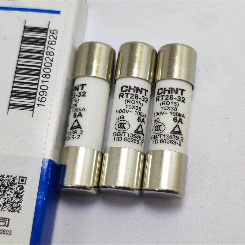 CHINT正泰熔断器 RT28-32 6A 10*38 6A500V保险丝RO15 [整盒出售],3C数码配件,USB多功能数码宝,淘宝优惠券,粉丝福利购,淘宝优惠卷