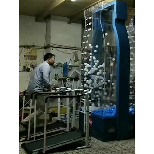 灵动风暴跑步机 吹球瀑布球池 活动道具科技互动体验网红游乐道具 - 封面