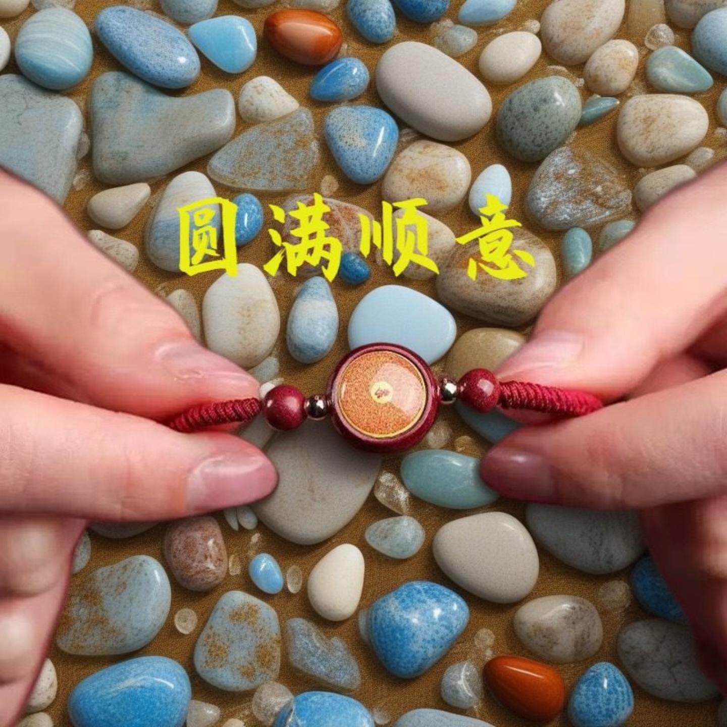新款朱砂唐卡手绳蛇年本命年
