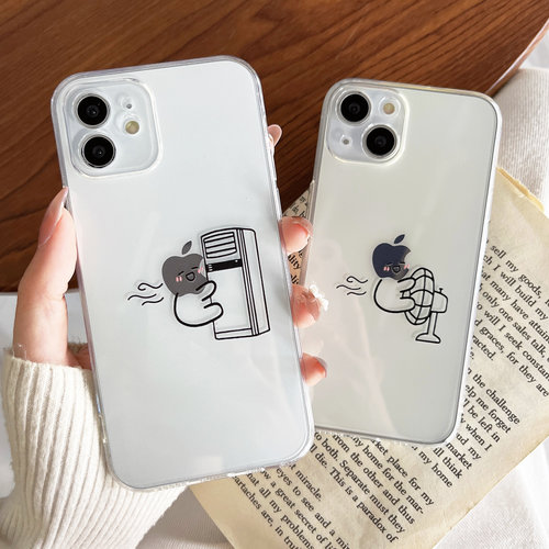 苹果iphone硅胶卡通透明创意软壳