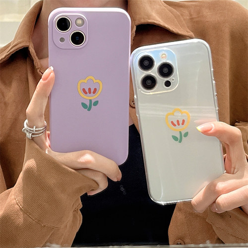 苹果iPhone硅胶ins小清新防摔