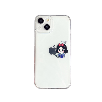 苹果iphone硅胶卡通全包情侣软壳
