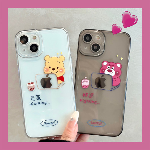 苹果iphone硅胶卡通全包情侣软壳