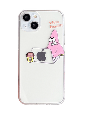 苹果iphone硅胶卡通情侣透明软壳