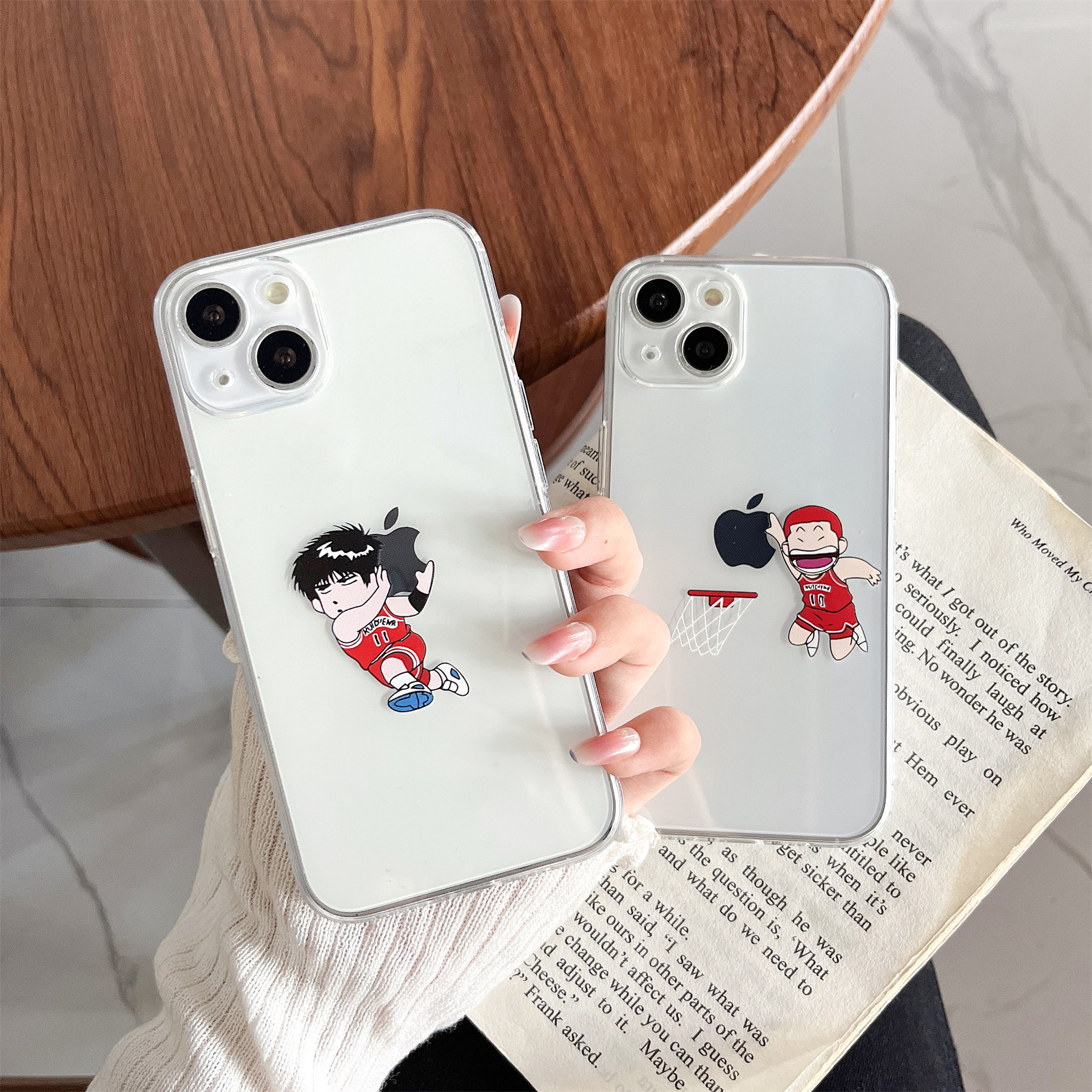 创意卡通灌篮高手流川枫适用苹果14promax手机壳iphone13透明硅胶软12mini全包14plus保护套15樱木花道男11/8,3C数码配件,手机保护套/壳,淘宝优惠券,粉丝福利购,淘宝优惠卷