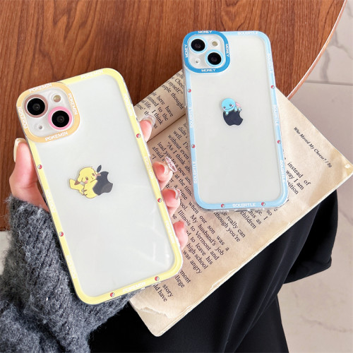 苹果iphone全包卡通创意透明软壳