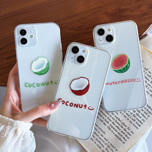 苹果iphone硅胶简约透明直边软壳