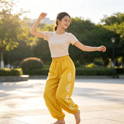 2026夏季新款刺绣弯刀女速干拉风