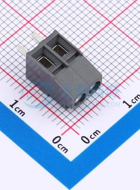 螺钉式接线端子210-A-111/02 弯插,P=3.5mm 1x2P 弯插 灰色