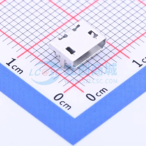 USB连接器 MICRO NJ5P-1.0-1.25 SMD USB 2.0 母 卧贴 原装正品