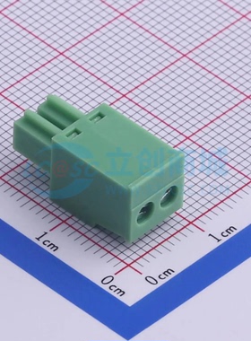 插拔式接线端子KF2EDGKB-3.81-2P P=3.81mm 1x2P 插头