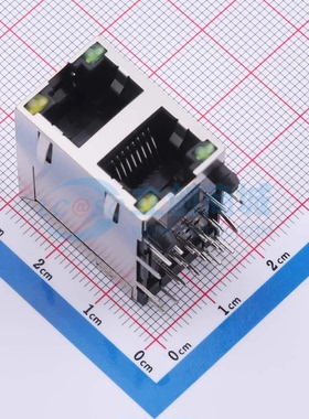 以太网连接器(RJ45 RJ11) R-RJ45R08P-C202插件 原装正品