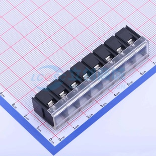 8.25 插件8.25mm 带盖板 直针 栅栏式 1x8P 接线端子KF38S