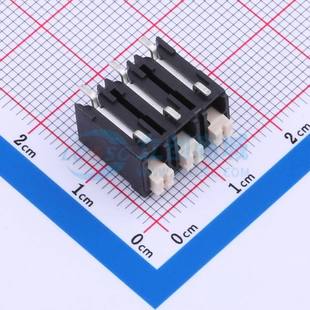 50003BP1 SMD P=5mm 弹簧式 卧贴 SMT 1x3P 黑色 接线端子JL212R