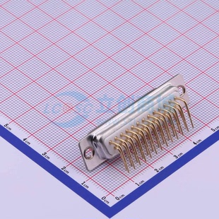 母 VGA连接器 正品 原装 25P 弯插 7.2mm90 GDM25F Sub