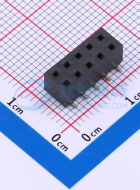 排母 MTF150-205MU1 SMD,P=2.54mm 2x5P 方孔 电子元器件配单