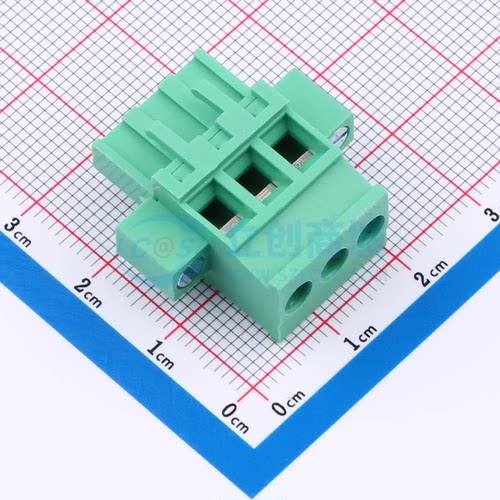 插拔式接线端子MX2EDGKAM-5.08-03P-GN01-Cu-Y-A插件5.08mm