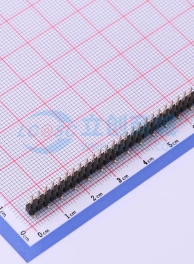 排针 X6511WVS-28H-C60D48R2 SMD,P=2.54mm(交错脚) 1x28P 方针