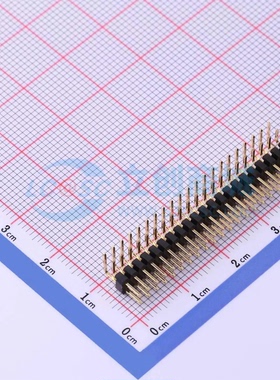 排针 X4621WR-2x21I-C40D28 弯插,P=2mm 2x21P 方针 原装正品