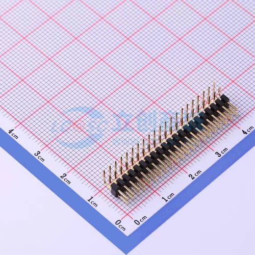 排针 X4621WR-2x21I-C40D28 弯插,P=2mm 2x21P 方针 原装正品