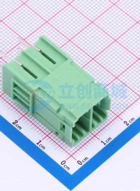 插拔式接线端子KF2EDGSTV-7.62-2P插件7.62mm