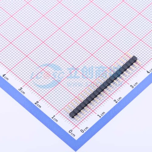 排针 X4611WV-20I-C40D28 插件,P=2mm 1x20P 方针 原装正品