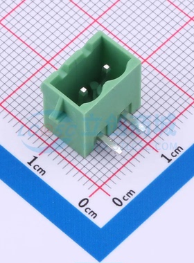插拔式接线端子KF2EDGRG-5.0-2P插件5mm