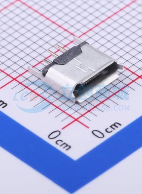 USB连接器 U-MICRS05P-BF00 插件 USB 2.0 母 直插 原装正品